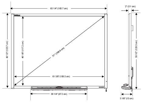 smartboard 680 dimensions pdf manual